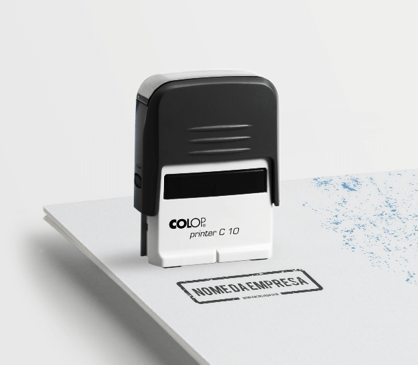 Quer reforçar a identidade do seu negócio? Utilize um Carimbo
