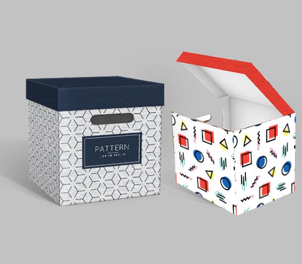 As Caixas de Cartão são excelentes para decorar o seu estabelecimento