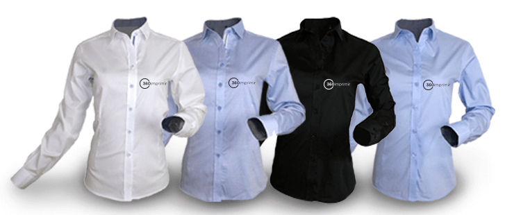 Camisa de Manga Larga Mujer