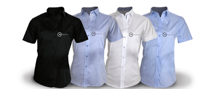 Camisa de Manga Curta Senhora