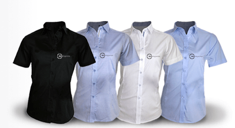 Camisa de Manga Curta Senhora