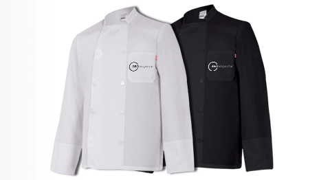 Chaqueta de Cocinero Manga Larga