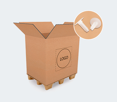 Achetez maintenant Boîtes-palettes Capacitainer à double paroi avec palette Presswood Boîtes-palettes Capacitainer à double paroi avec palette Presswood Achetez au meilleur prix