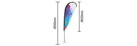 Grande 4,5m (Formato Gota)