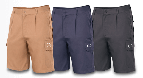 Pantalones Cortos Con Bolsillos
