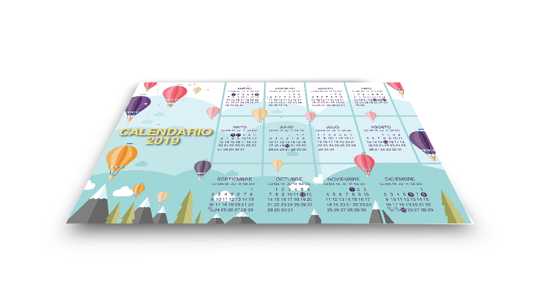 Calendarios de sobremesa