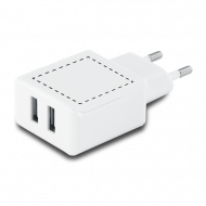 Ficha USB com 2 saídas