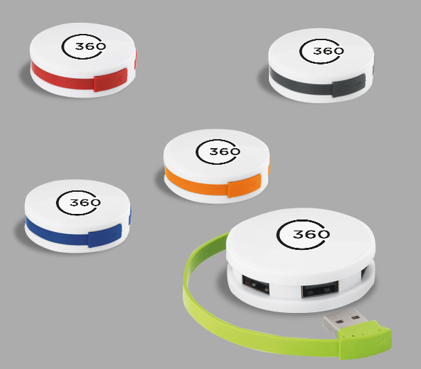 Deseja apostar no branding da sua empresa? Recorra ao Hub USB