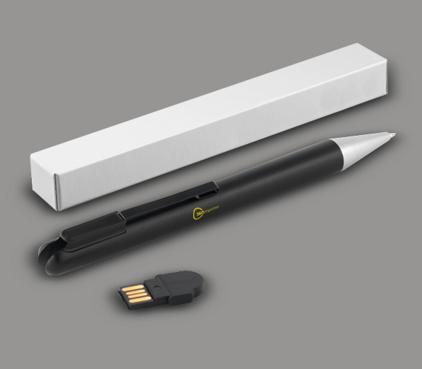 Deseja reforçar a identidade do seu negócio? Utilize uma Caneta com Memória USB