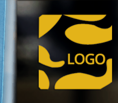 Recorra ao Autocolante para Vidro para colar a imagem do seu negócio