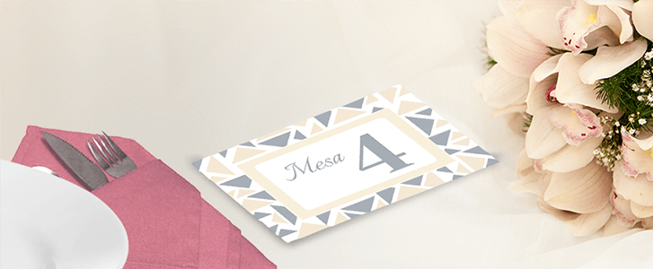 Tarjetas de Mesa