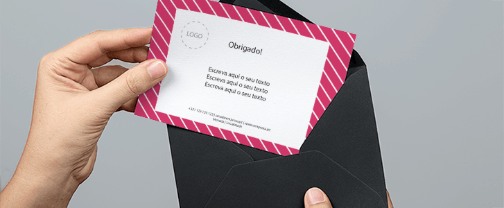 Cartões de Agradecimento