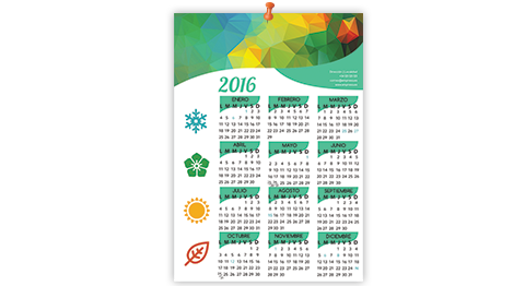 Calendarios de pared